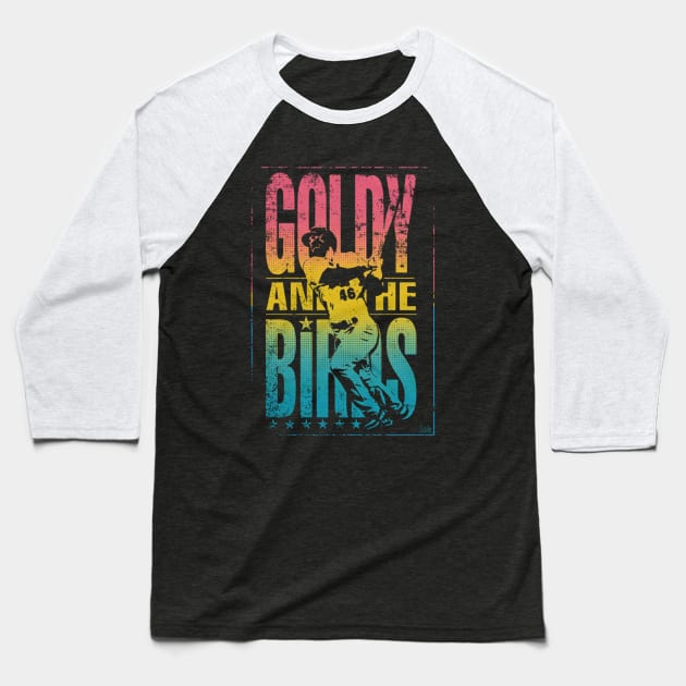 Paul Goldschmidt Goldy And The Birds Baseball T-Shirt by Erianna Bee